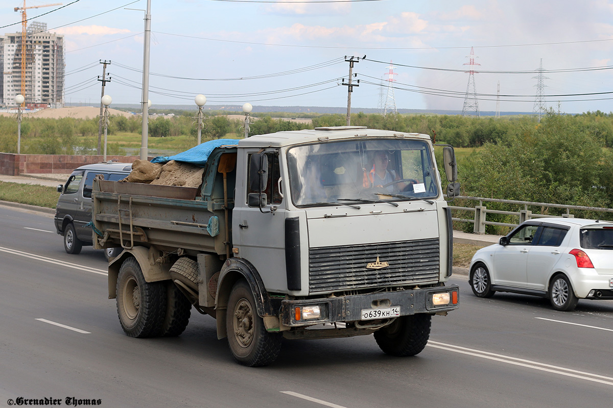 Саха (Якутия), № О 639 КН 14 — МАЗ-5551 [555100]