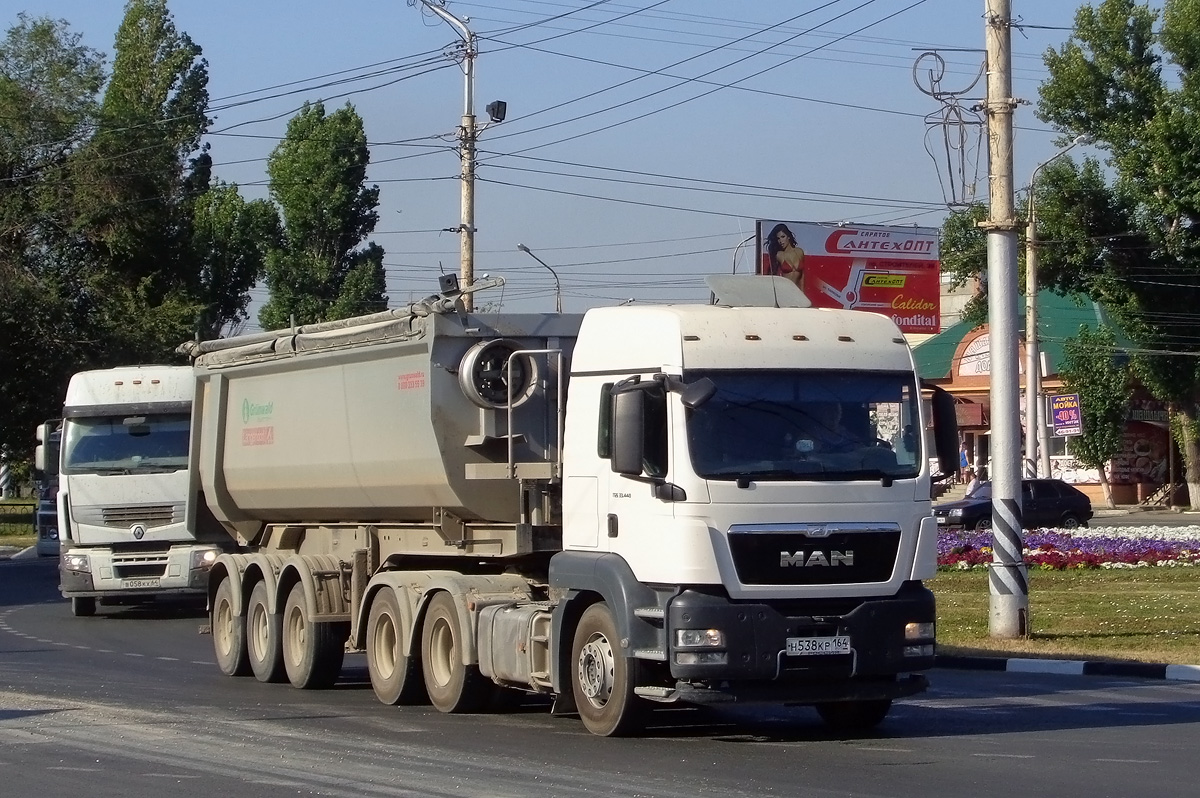 Саратовская область, № Н 538 КР 164 — MAN TGS ('2007) 33.440