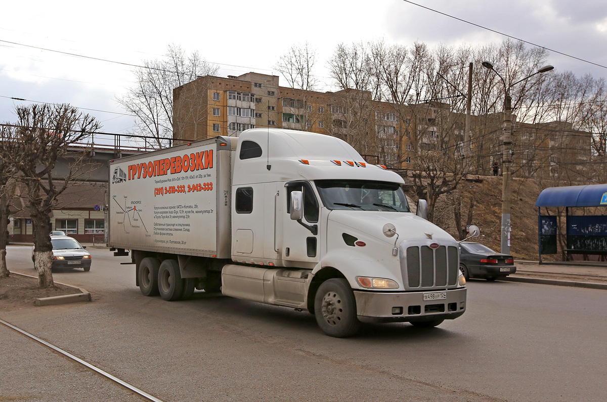 Красноярский край, № Х 498 ВР 124 — Peterbilt 387