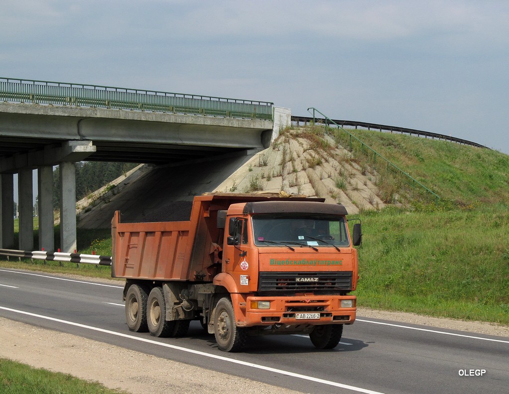 Витебская область, № АВ 2266-2 — КамАЗ-6520 (общая модель)