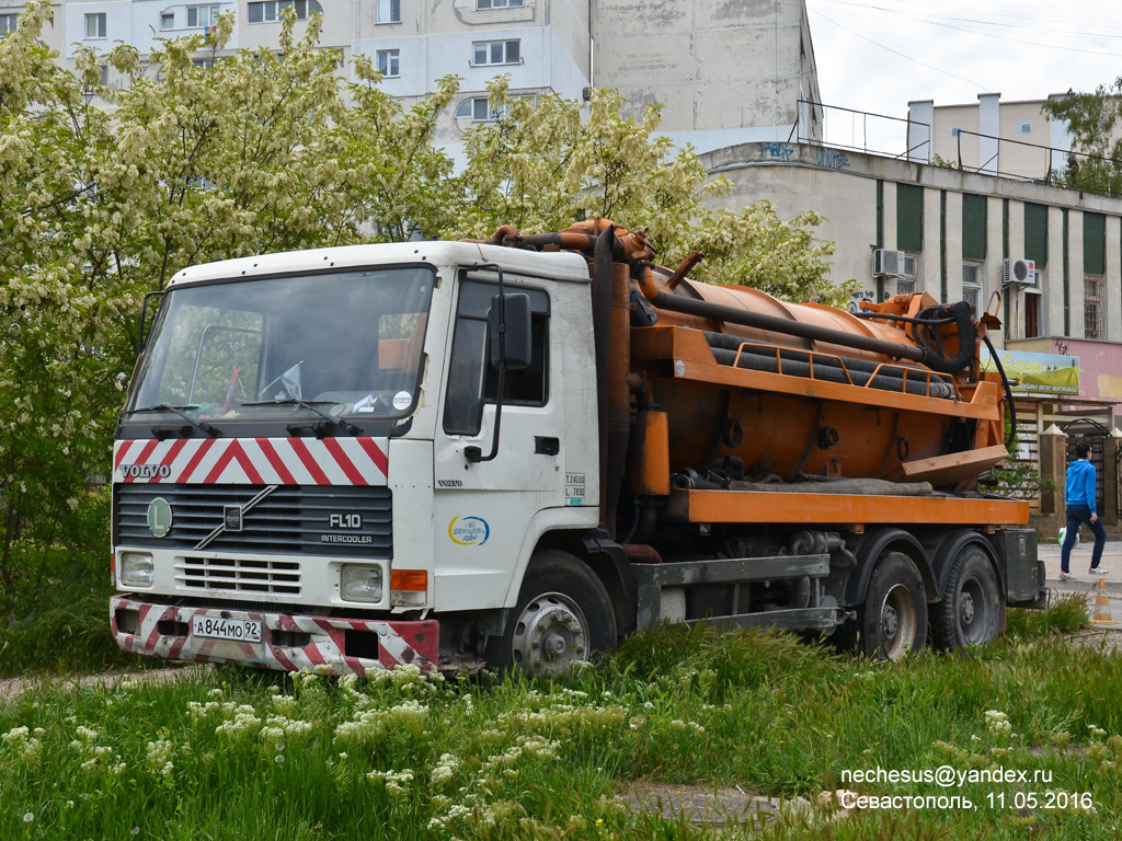 Севастополь, № А 844 МО 92 — Volvo FL10