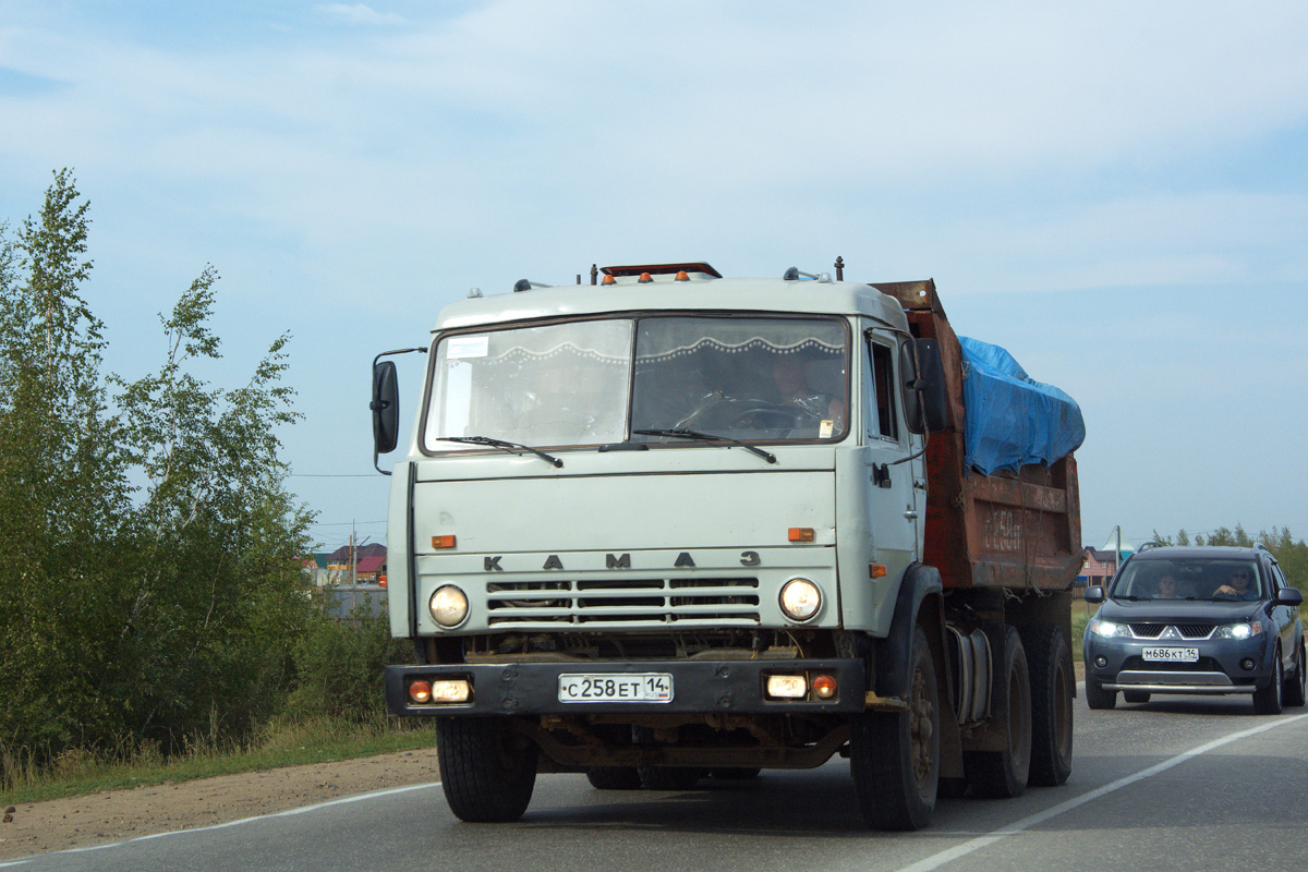 Саха (Якутия), № С 258 ЕТ 14 — КамАЗ-55111 [551110]