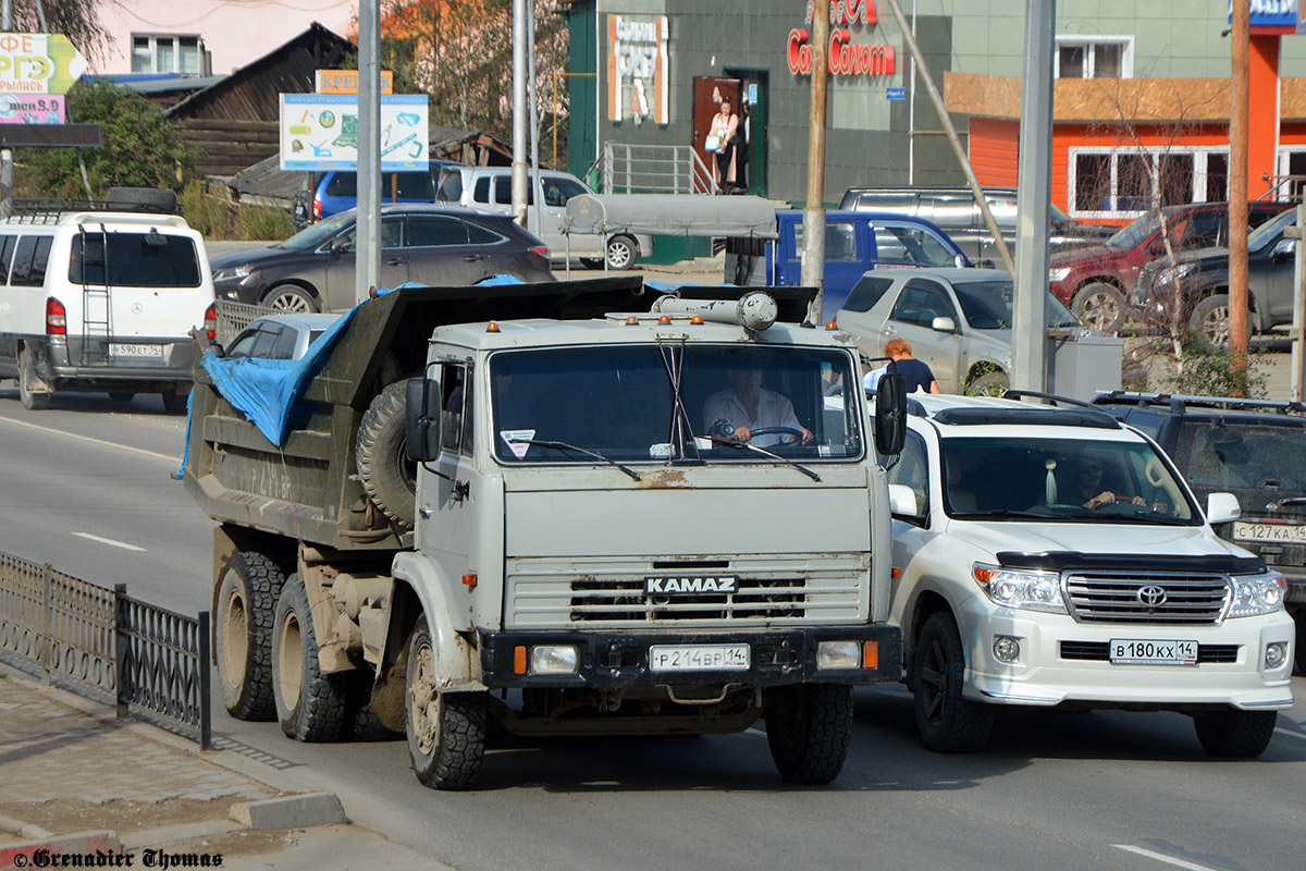 Саха (Якутия), № Р 214 ВР 14 — КамАЗ-55111 [551110]