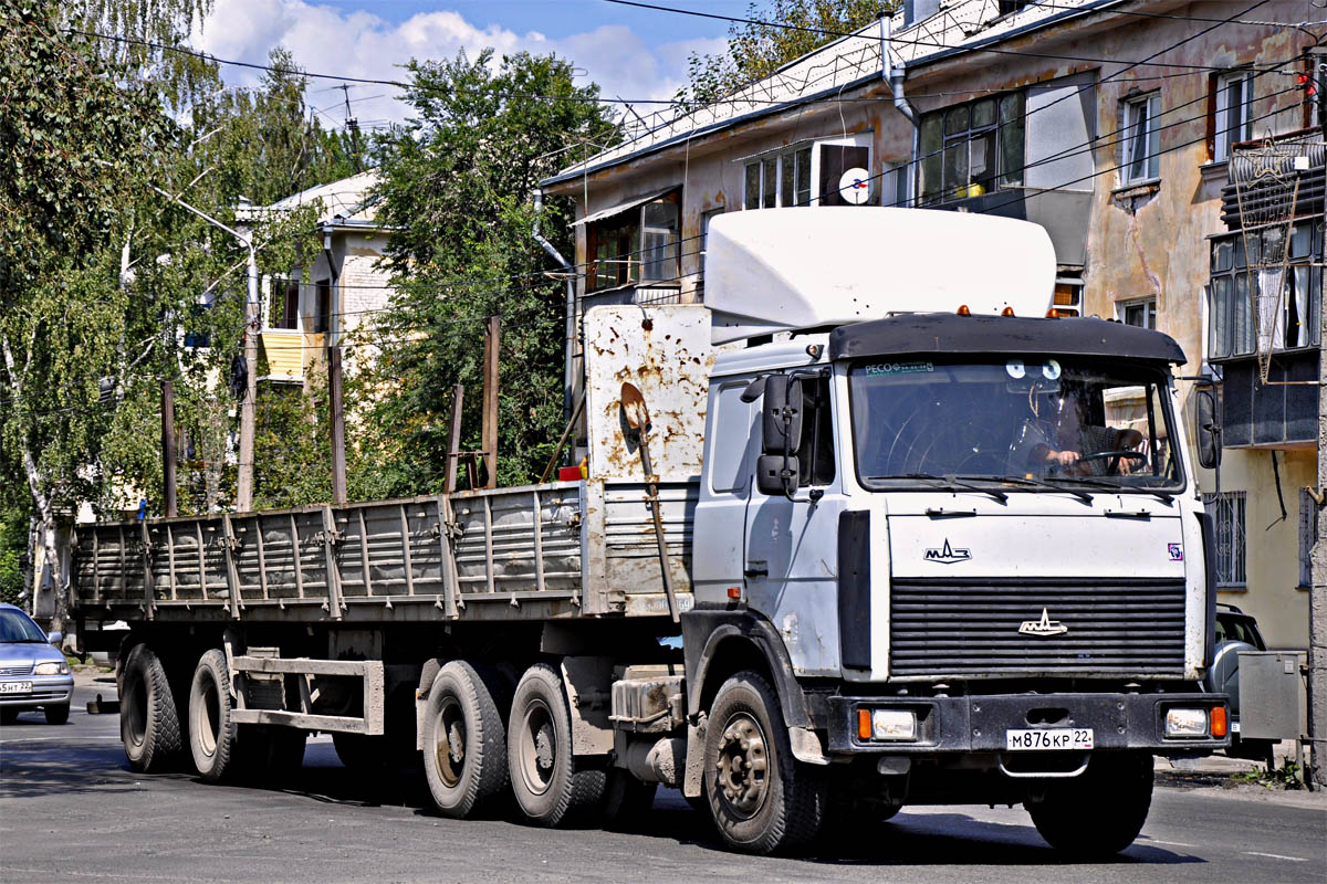 Алтайский край, № М 876 КР 22 — МАЗ-64229