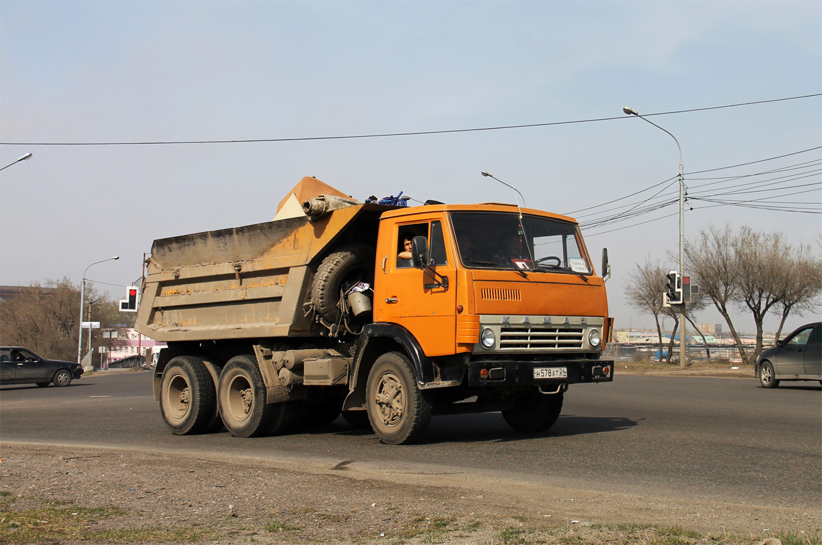 Красноярский край, № Н 578 АТ 24 — КамАЗ-55111 [551110]