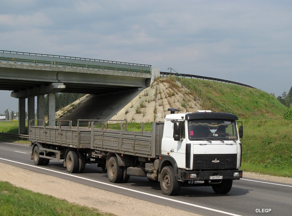 Витебская область, № АК 0757-2 — МАЗ-5336 (общая модель)