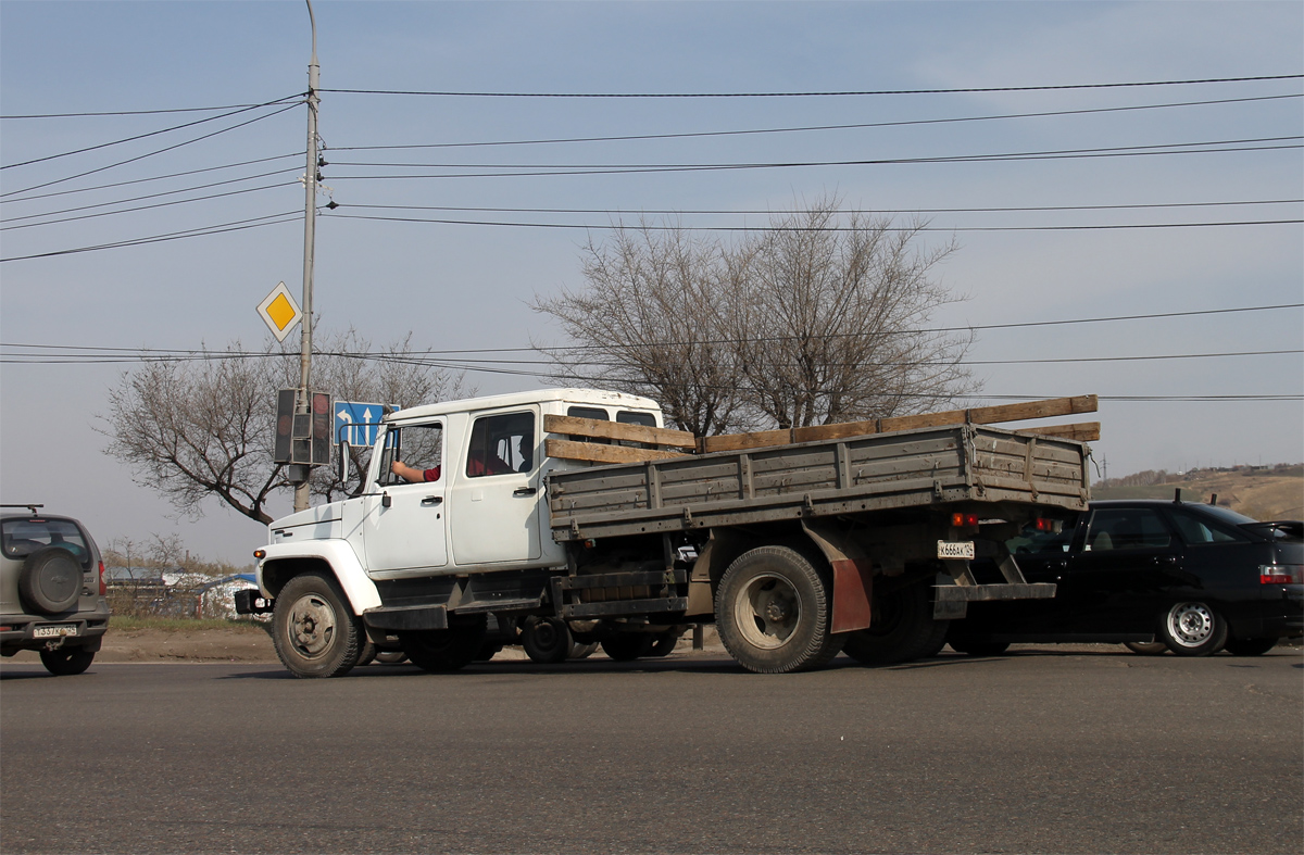 Красноярский край, № К 666 АК 124 — ГАЗ-3309