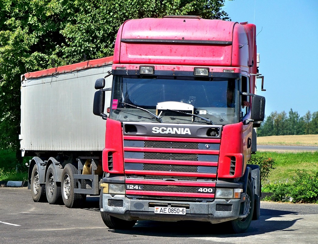 Могилёвская область, № АЕ 0850-6 — Scania ('1996) R124L