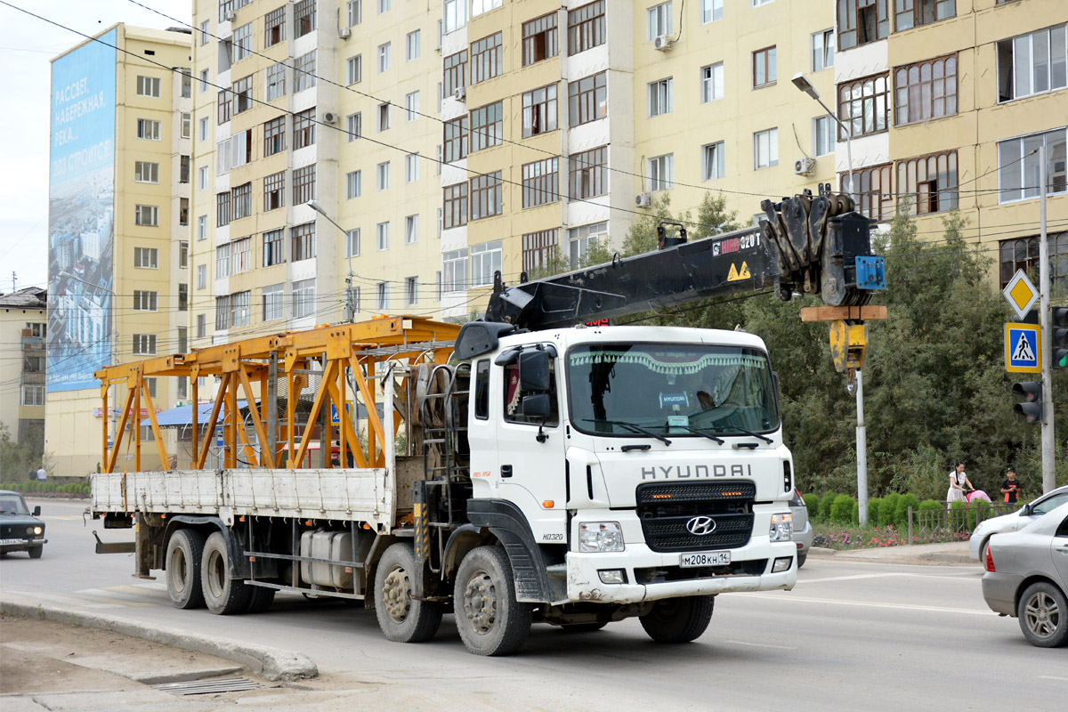 Саха (Якутия), № М 208 КН 14 — Hyundai Power Truck HD320