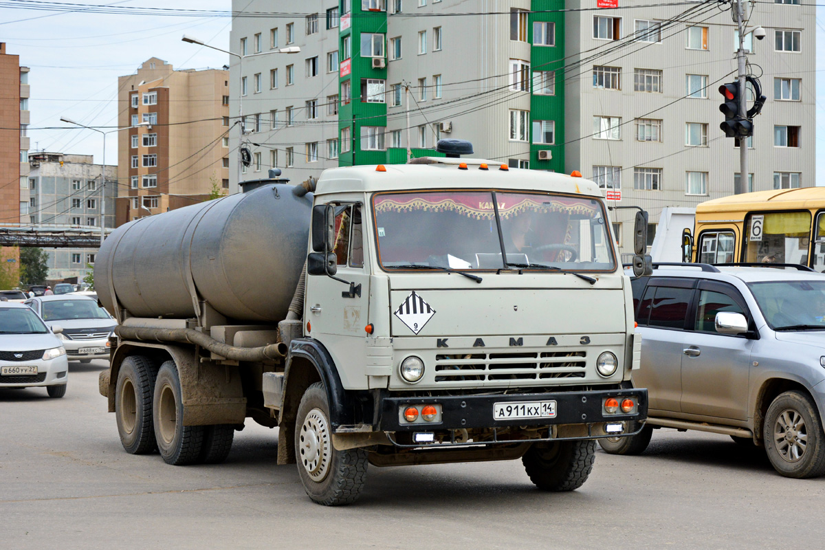 Саха (Якутия), № А 911 КХ 14 — КамАЗ-53213