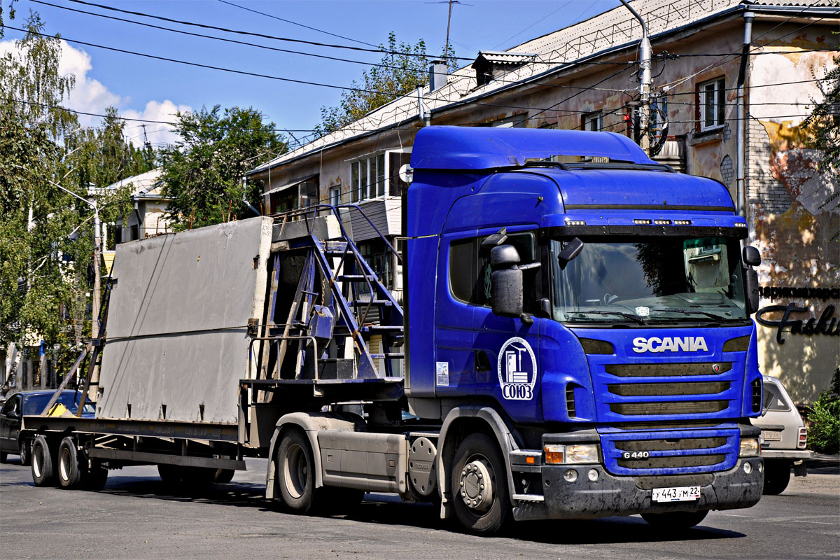 Алтайский край, № Х 443 УМ 22 — Scania ('2013) G440