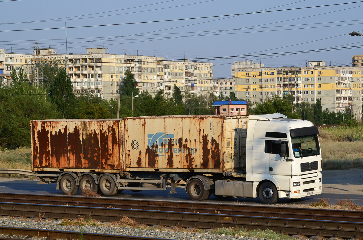 Волгоградская область, № В 136 ВВ 134 — MAN TGA 26.460