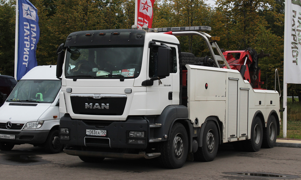 Московская область, № Т 083 ЕА 750 — MAN TGS ('2007) 41.480