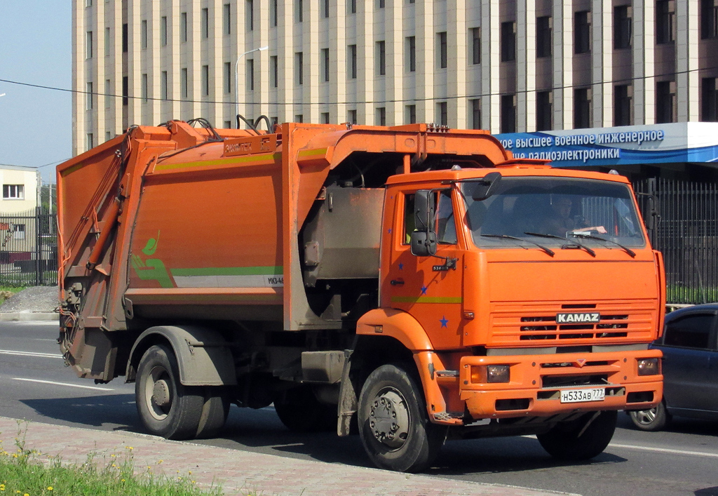 Вологодская область, № Н 533 АВ 777 — КамАЗ-53605-62