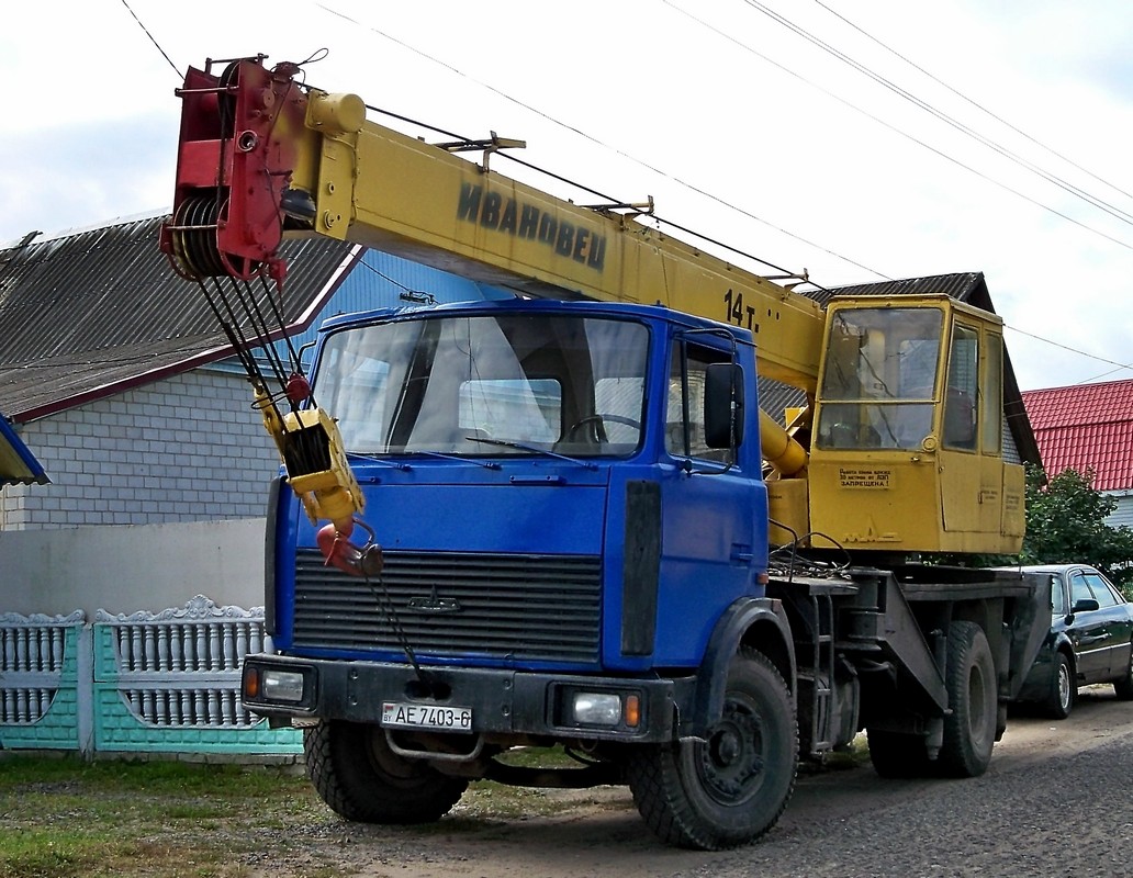 Могилёвская область, № АЕ 7403-6 — МАЗ-5337 (общая модель)