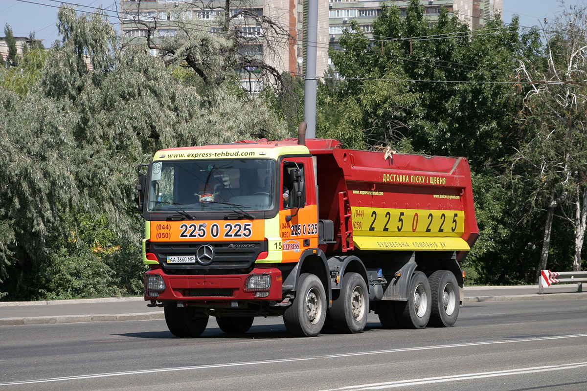 Киев, № АА 3660 МР — Mercedes-Benz Actros ('2003)