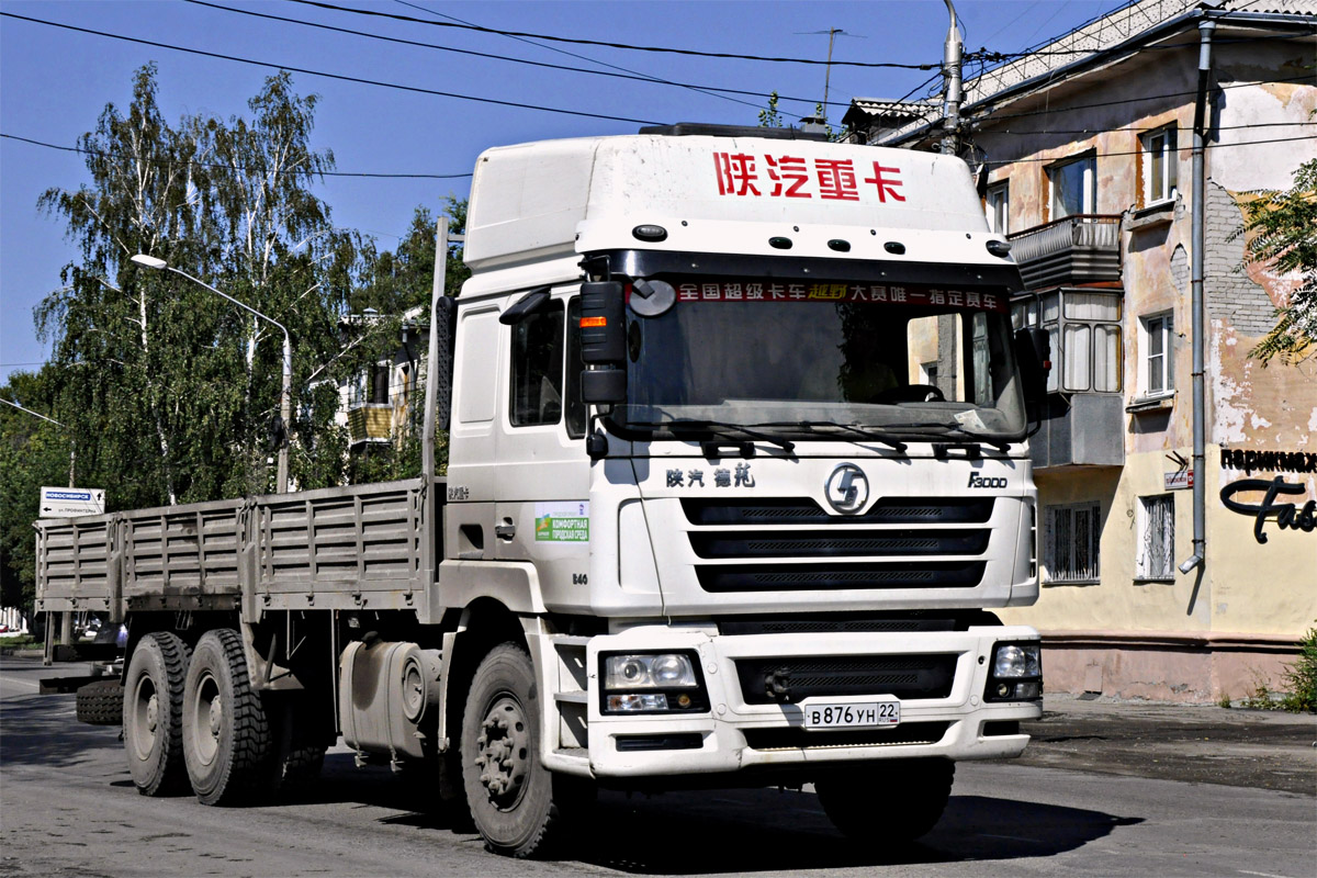 Алтайский край, № В 876 УН 22 — Shaanxi Shacman F3000 SX1255