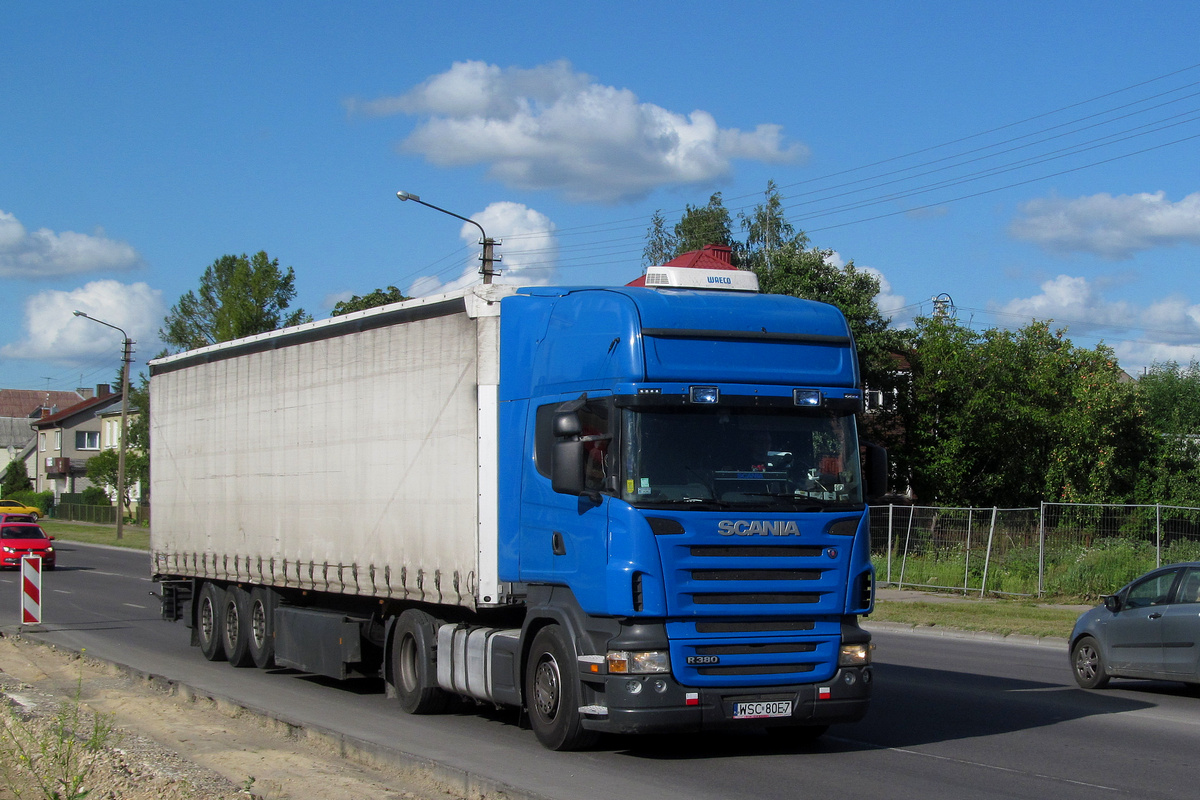 Польша, № WSC 80E7 — Scania ('2004) R380