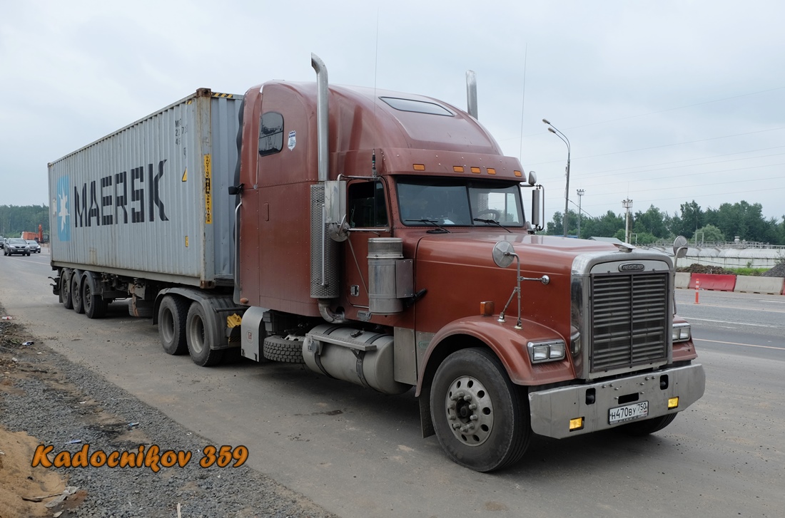 Московская область, № Н 470 ВУ 750 — Freightliner FLD 132 Classic XL