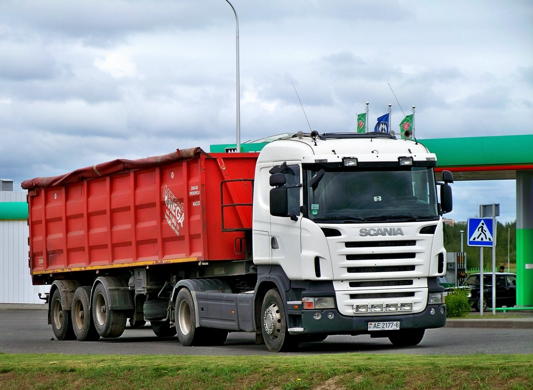 Могилёвская область, № АЕ 2177-6 — Scania ('2004, общая модель)