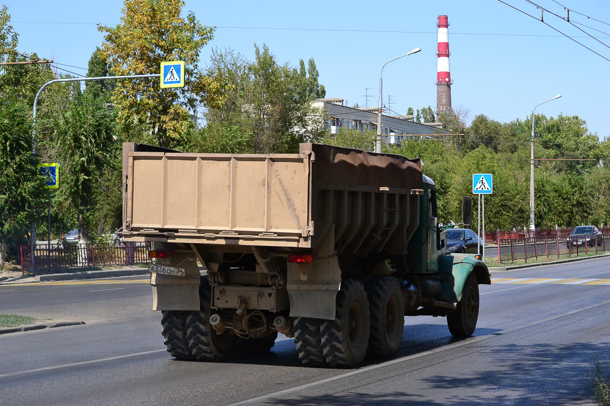 Волгоградская область, № А 336 ОН 34 — КрАЗ-256Б1