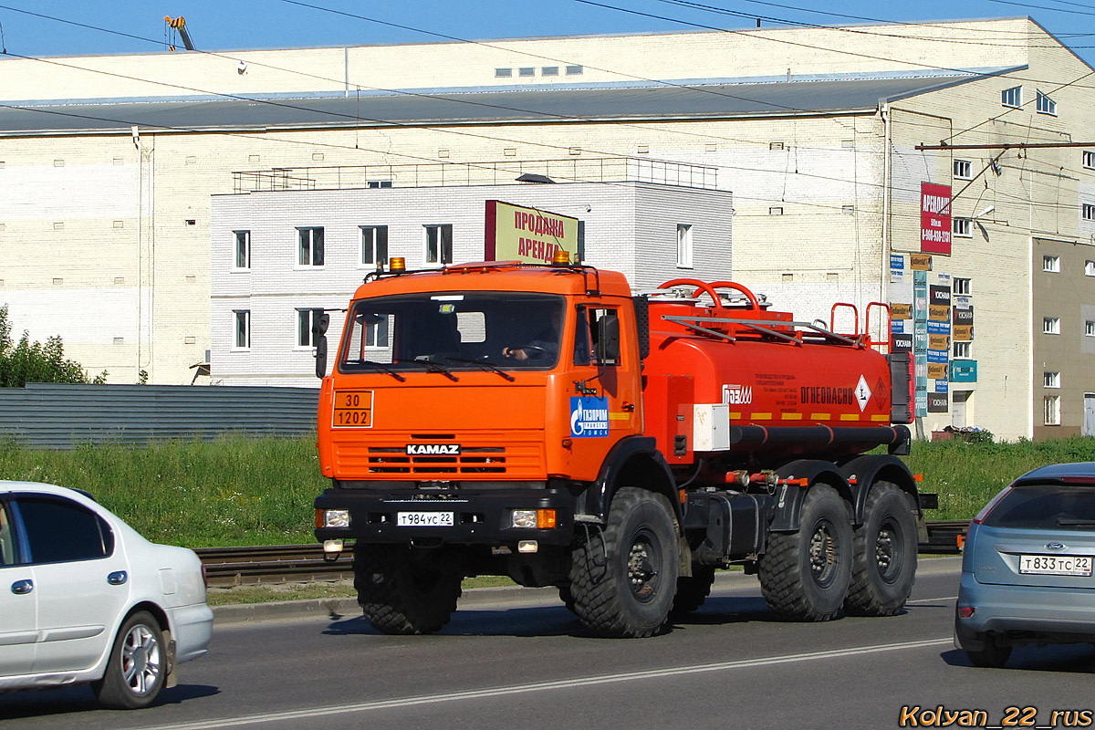 Алтайский край, № Т 984 УС 22 — КамАЗ-43114-15 [43114R]