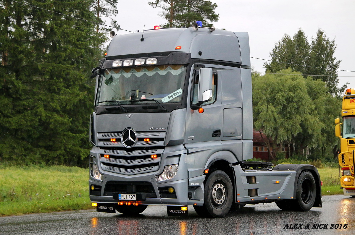 Финляндия, № FLI-497 — Mercedes-Benz Actros ('2011) 1851