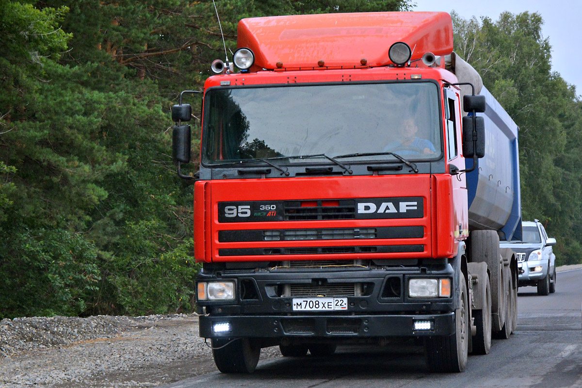 Алтайский край, № М 708 ХЕ 22 — DAF 95 FT