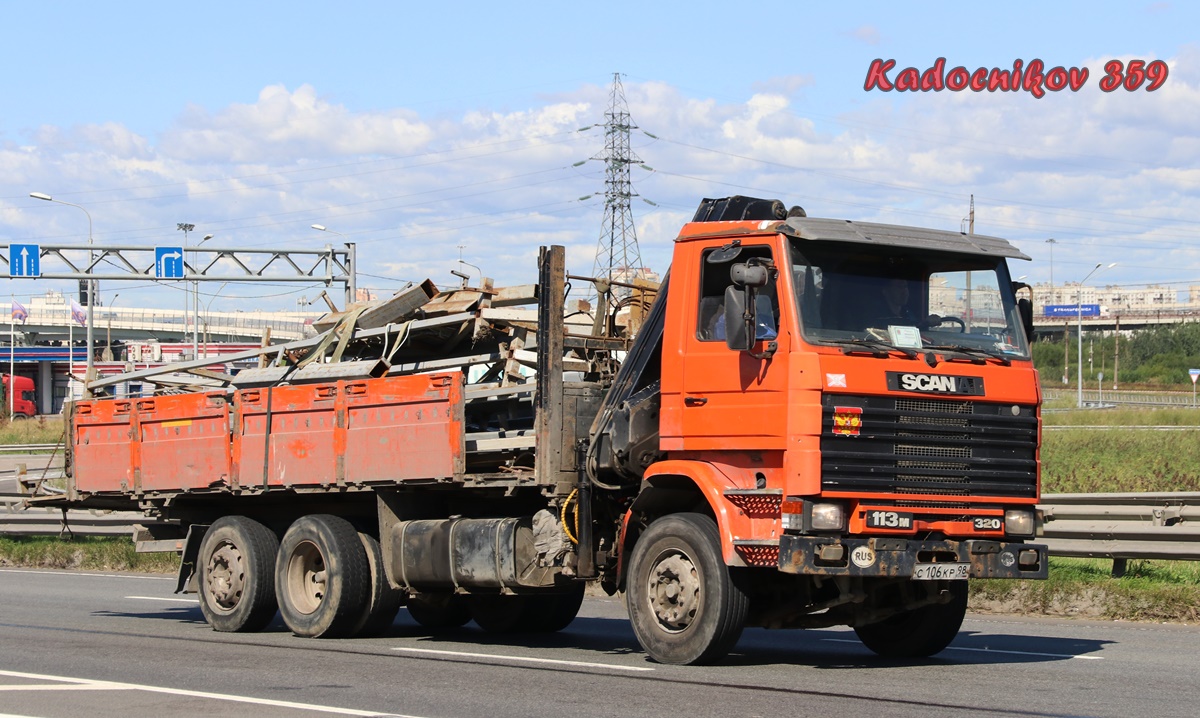 Санкт-Петербург, № С 106 КР 98 — Scania (II) P113M