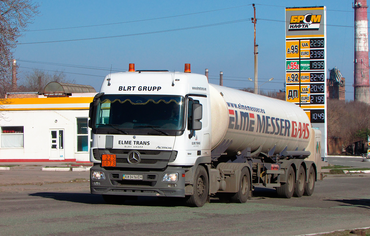 Харьковская область, № АХ 0416 ЕН — Mercedes-Benz Actros ('2009) 1844