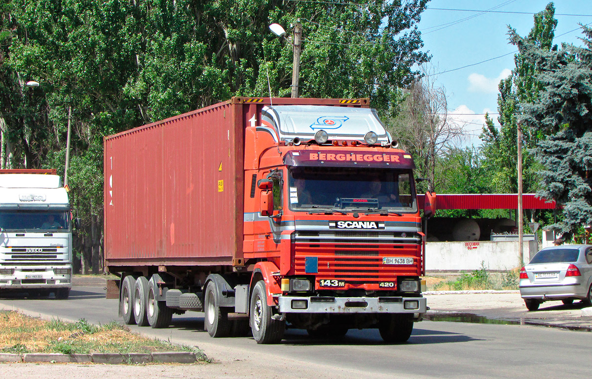 Одесская область, № ВН 9638 ВН — Scania (II) R143M