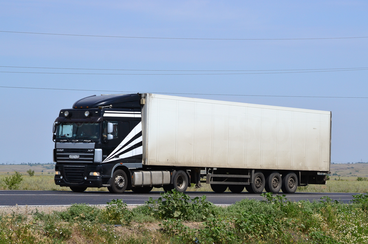 Удмуртия, № Н 007 ТН 18 — DAF XF105 FT