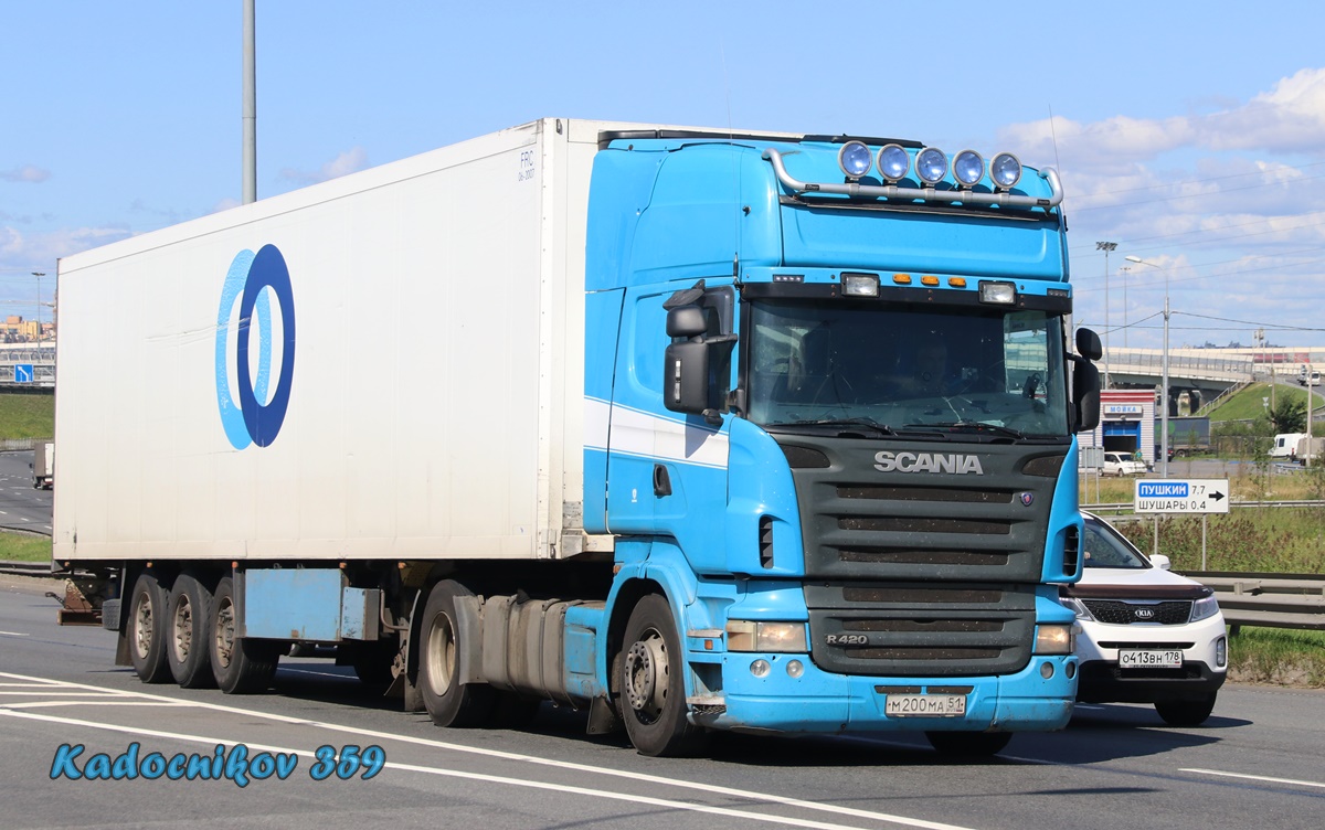 Мурманская область, № М 200 МА 51 — Scania ('2004) R420