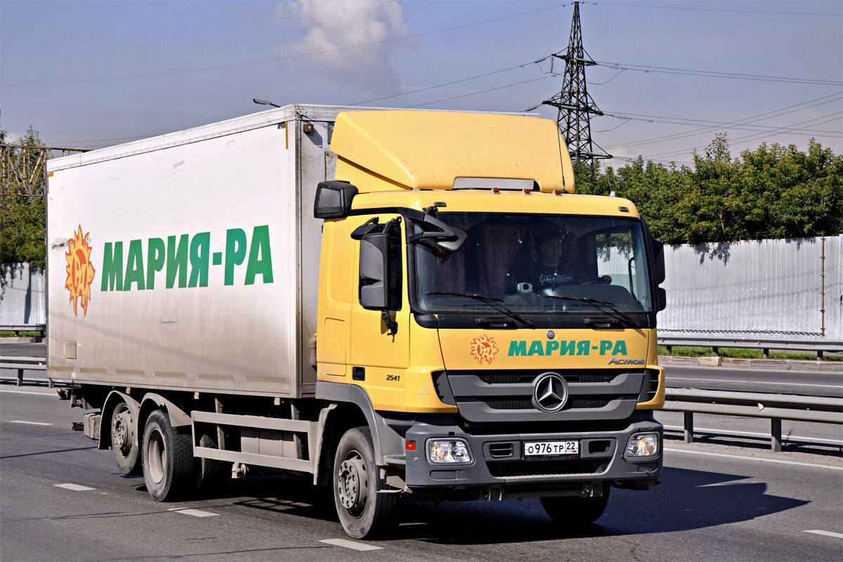 Алтайский край, № О 976 ТР 22 — Mercedes-Benz Actros ('2009) 2541