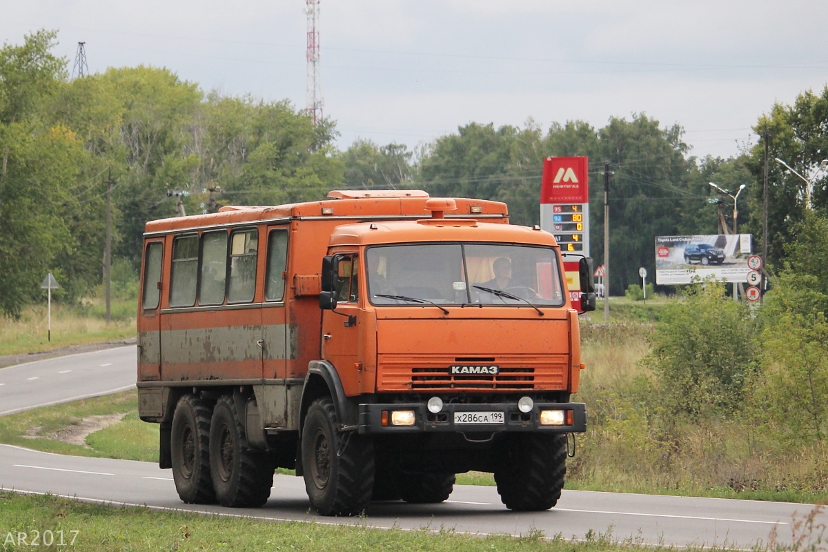 Москва, № Х 286 СА 199 — КамАЗ-43114-02 [43114C]