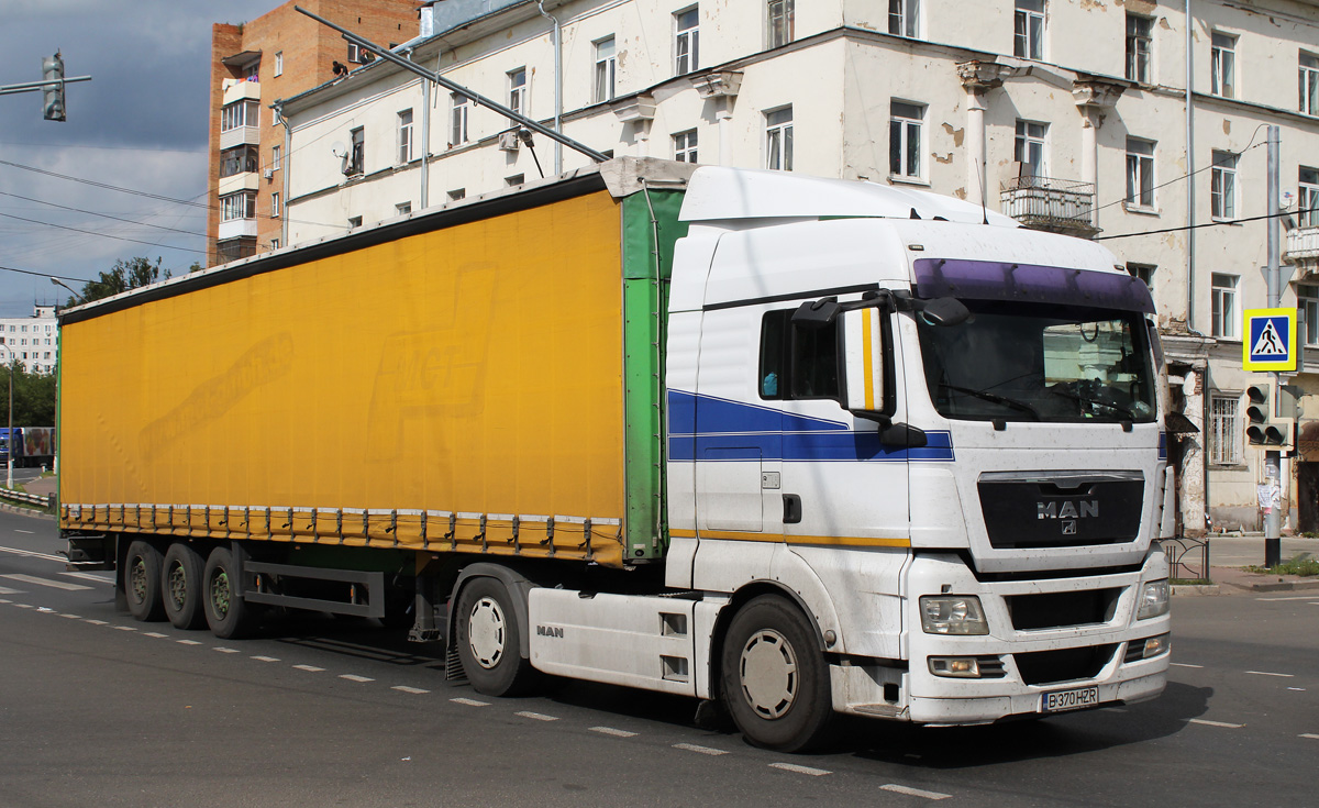 Румыния, № B 370 HZR — MAN TGX ('2007) (общая модель)