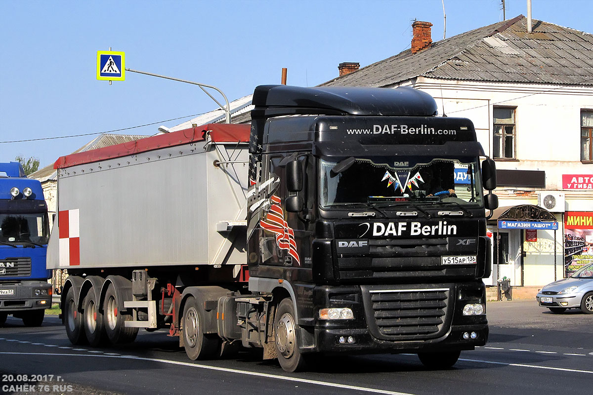 Воронежская область, № У 515 АР 136 — DAF XF105 FT