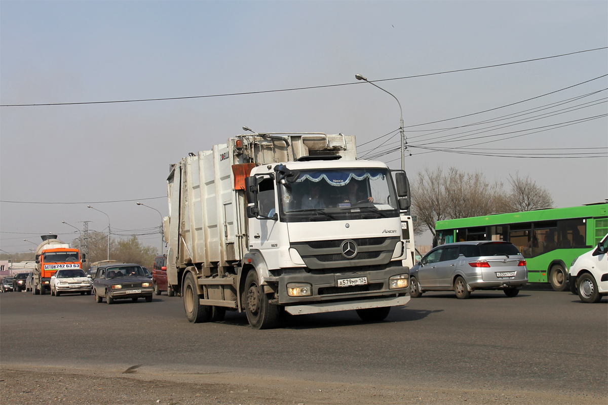 Красноярский край, № А 579 МР 124 — Mercedes-Benz Axor (общ.м)