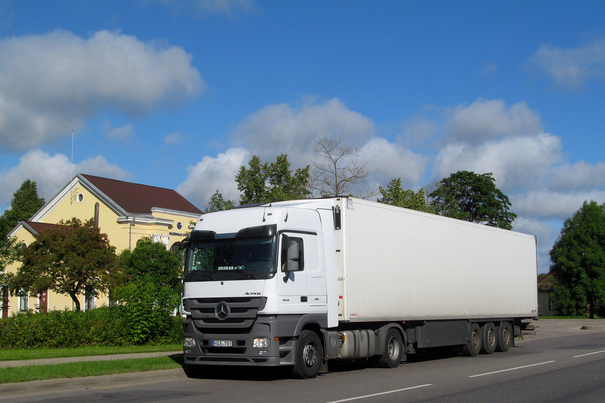 Литва, № HAS 791 — Mercedes-Benz Actros ('2009) 1844