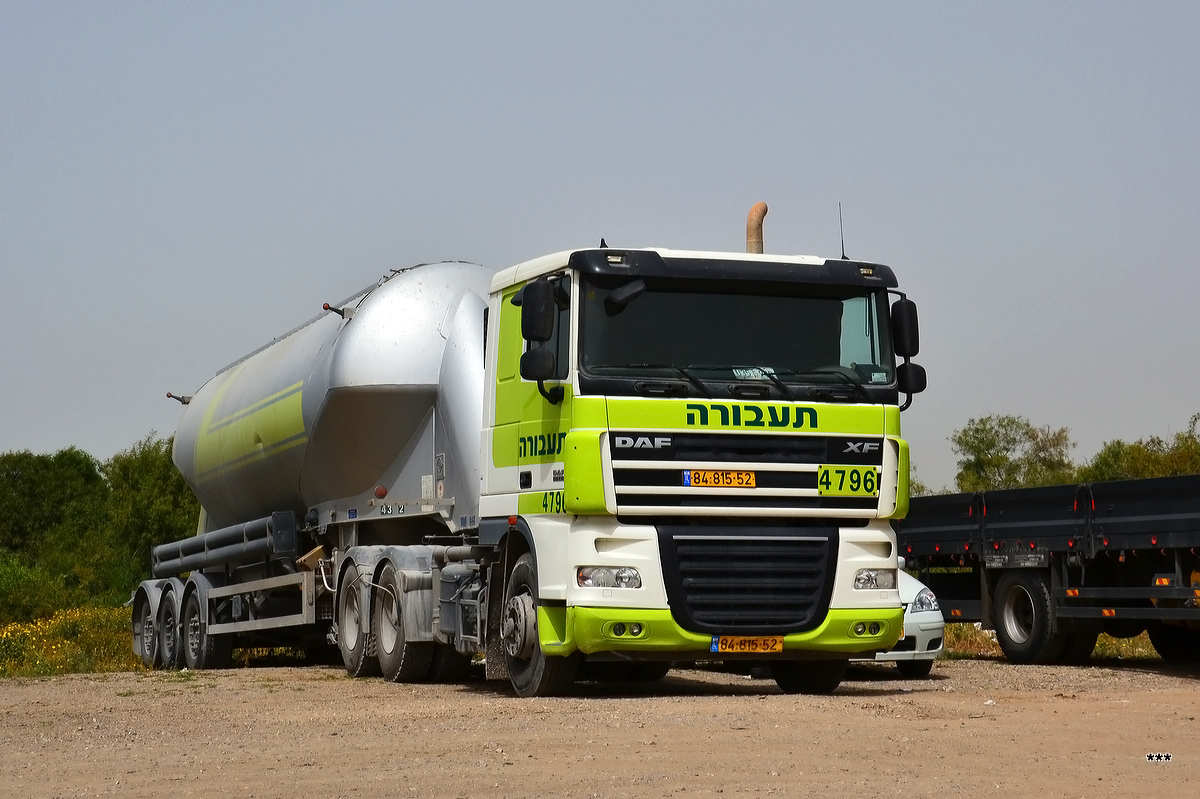 Израиль, № 4796 — DAF XF105 FTT