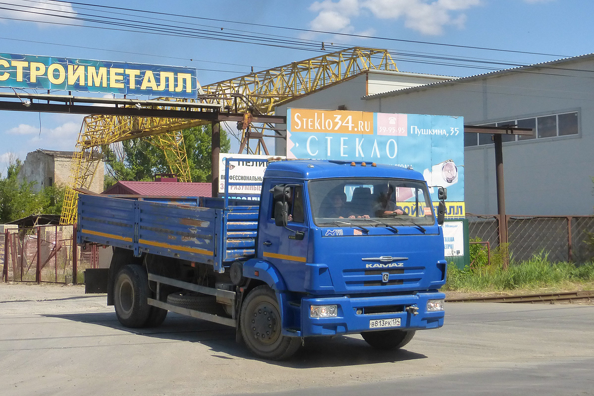 Волгоградская область, № В 813 РК 134 — КамАЗ-43253-H3