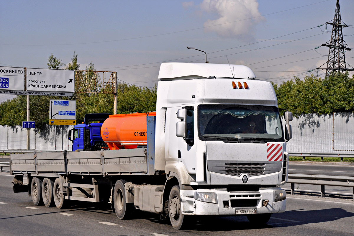 Алтайский край, № С 809 ТР 22 — Renault Premium ('2006)