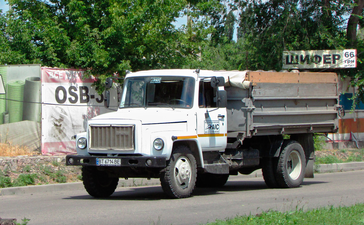 Херсонская область, № ВТ 6714 ВЕ — ГАЗ-3309