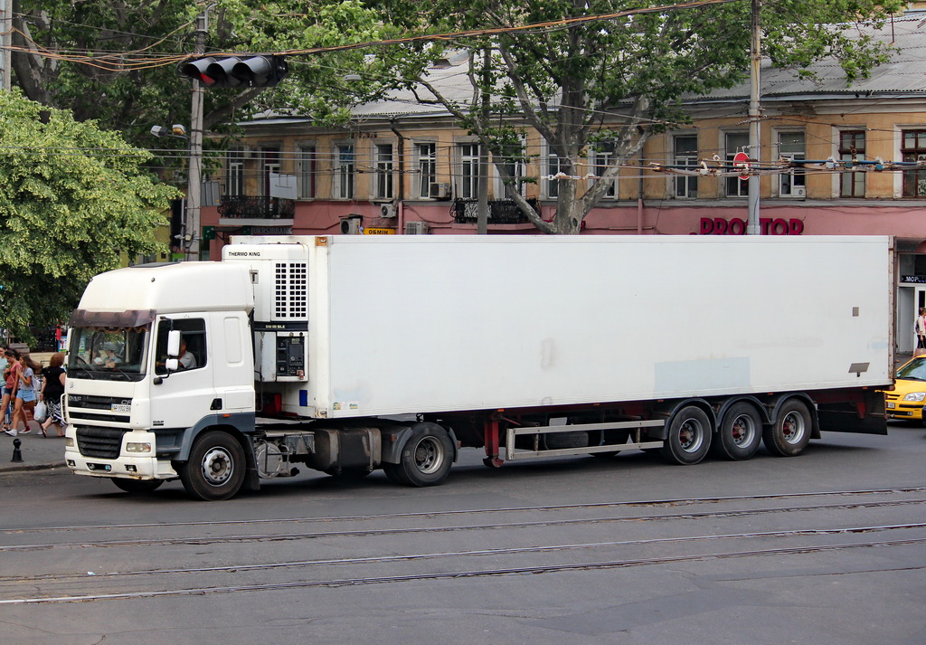 Запорожская область, № АР 9302 ВО — DAF CF85 FT