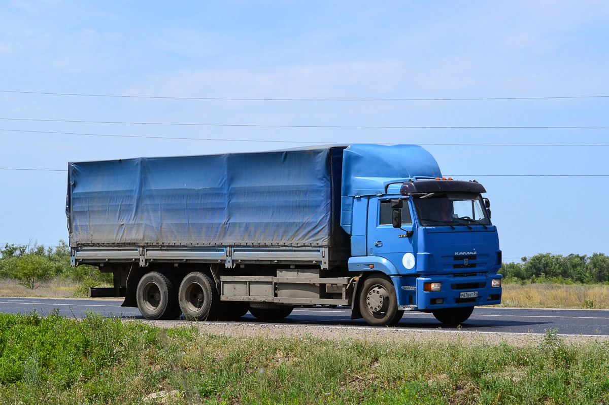 Волгоградская область, № Р 676 НТ 34 — КамАЗ-65117-62