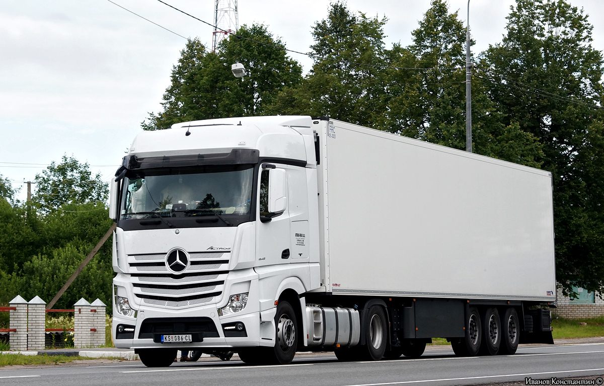 Сербия, № KŠ 086-CL — Mercedes-Benz Actros ('2011) 1845