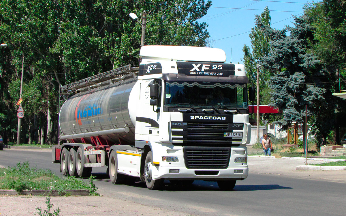 Днепропетровская область, № АЕ 3523 НІ — DAF XF95 FT