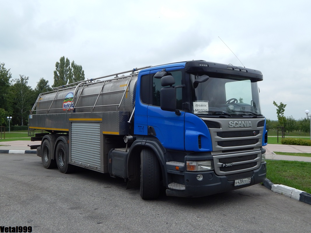 Белгородская область, № Н 438 ЕХ 31 — Scania ('2011) P360