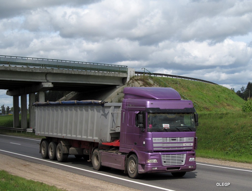 Витебская область, № АЕ 5198-2 — DAF XF95 FT