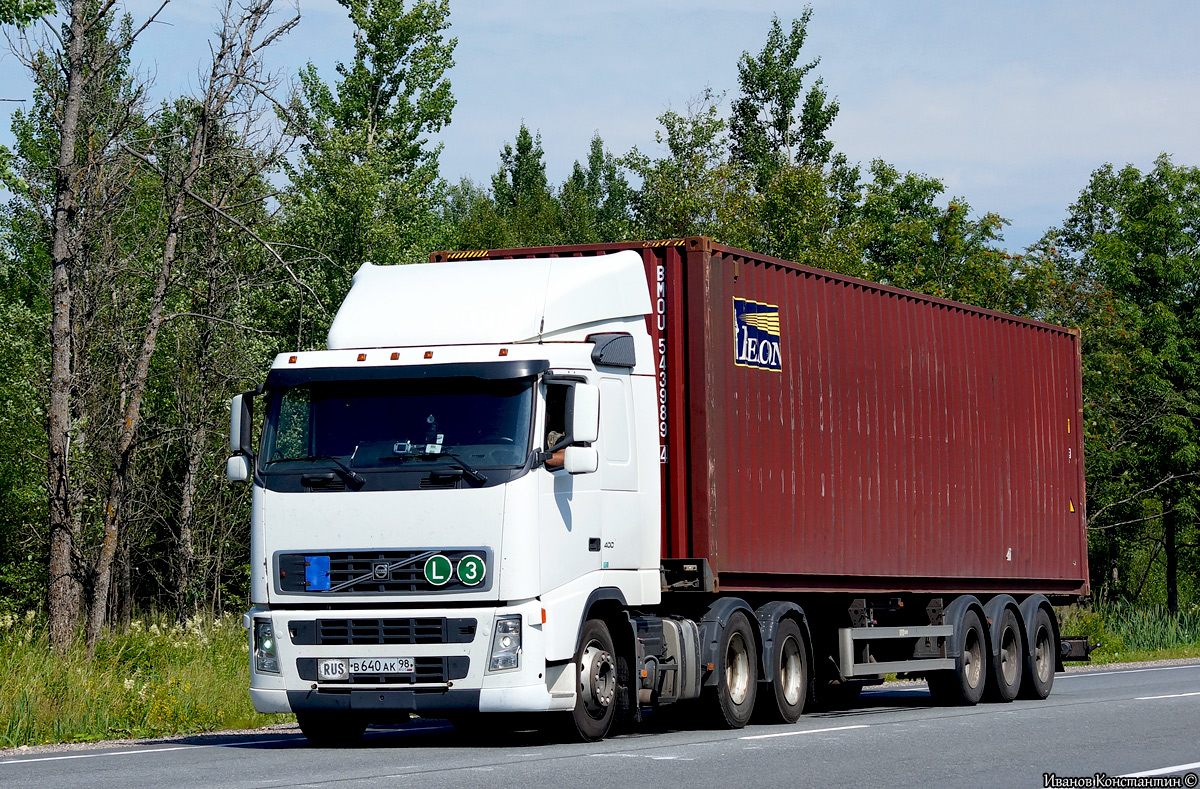 Санкт-Петербург, № В 640 АК 98 — Volvo ('2002) FH12.400